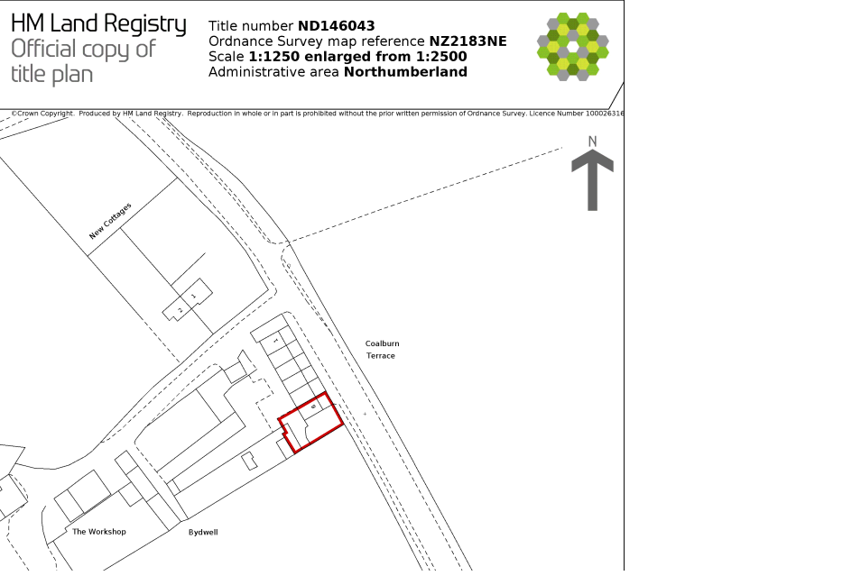 2 bed semi-detached house for sale in Coalburn Terrace, Hepscott, Morpeth NE61, £195,000