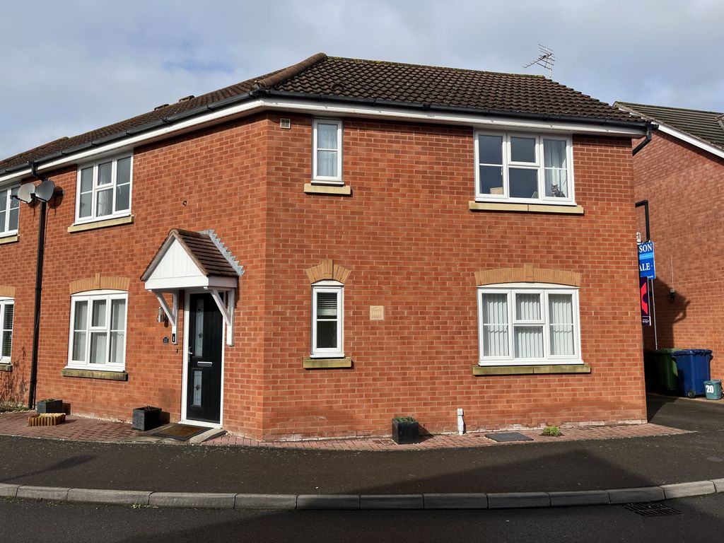 3 bed semi-detached house for sale in Wheal Road, Saxon Park, Tewkesbury GL20, £293,500