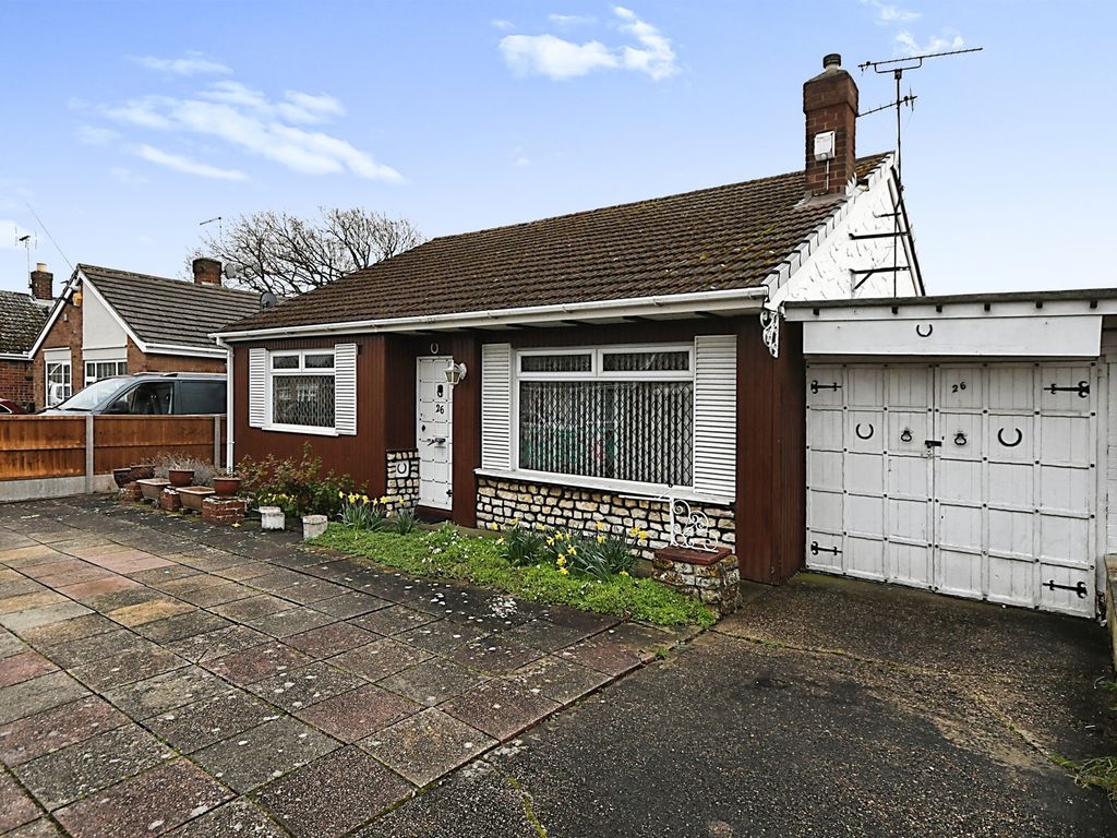2 bed detached bungalow for sale in St. Hughs Drive, North Hykeham, Lincoln LN6, £170,000
