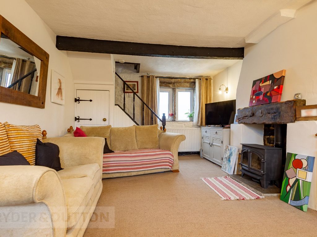 1 bed end terrace house for sale in Lee Side, Diggle, Saddleworth OL3, £195,000