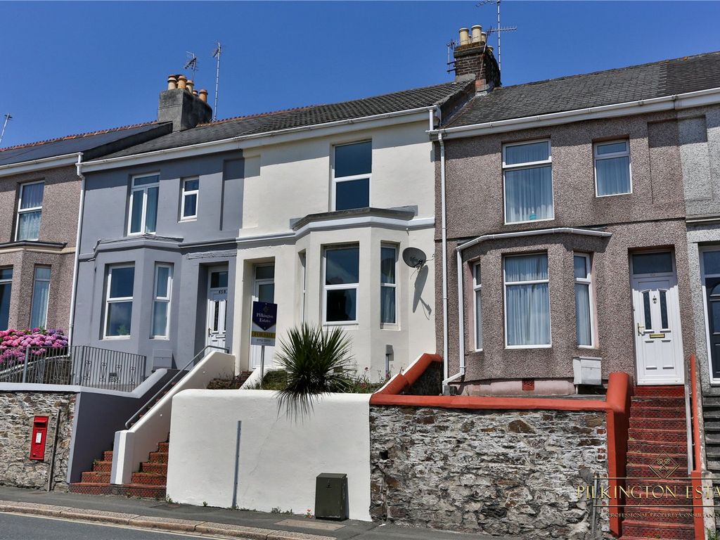 2 bed terraced house for sale in Wolseley Road, Plymouth, Devon PL5, £160,000