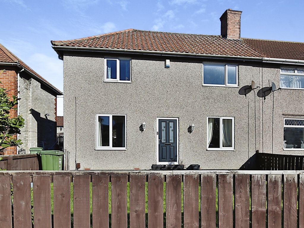 3 bed end terrace house for sale in Teesdale Avenue, Billingham TS23, £125,000