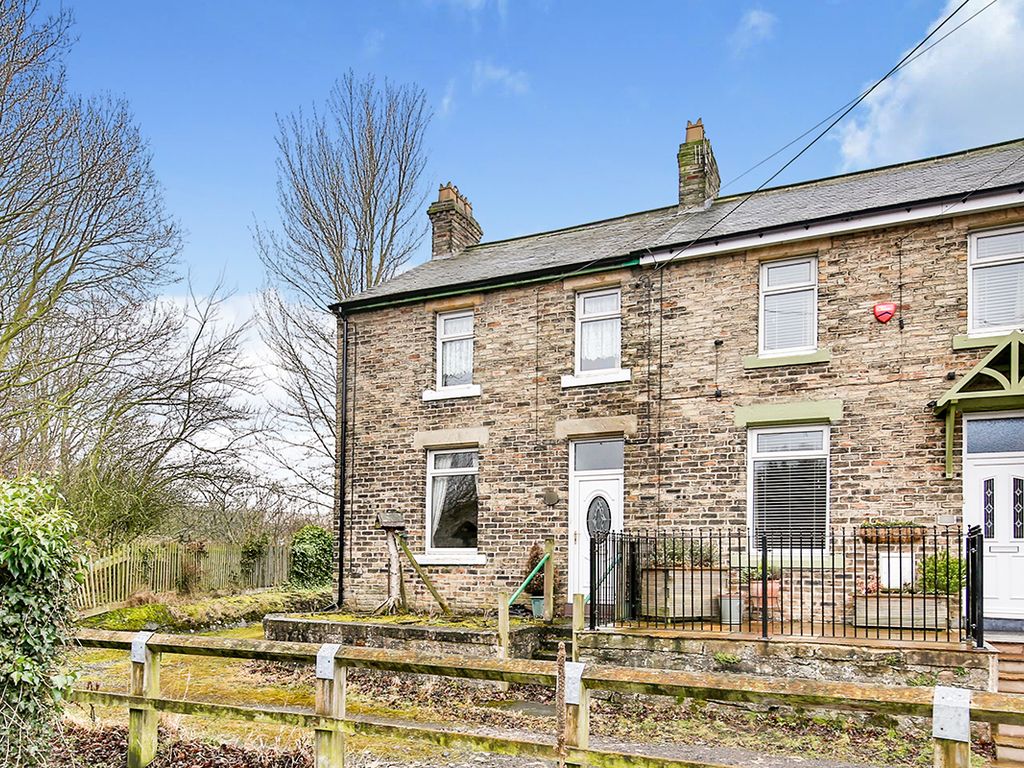2 bed semi-detached house for sale in Station Cottages, Frosterley, Bishop Auckland, Durham DL13, £135,000