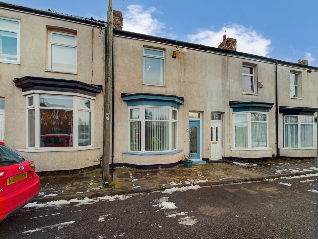 2 bed terraced house for sale in Melbourne Street, Stockton-On-Tees TS18, £50,000