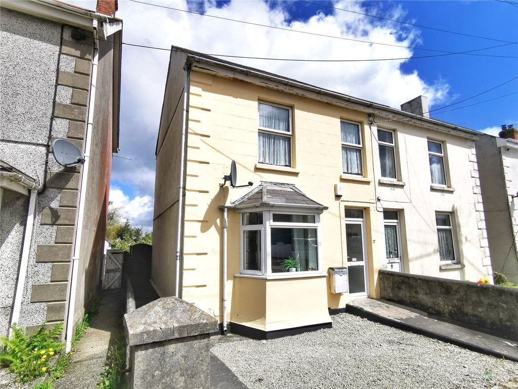 2 bed semi-detached house for sale in Rosevear Road, Bugle, St. Austell, Cornwall PL26, £175,000