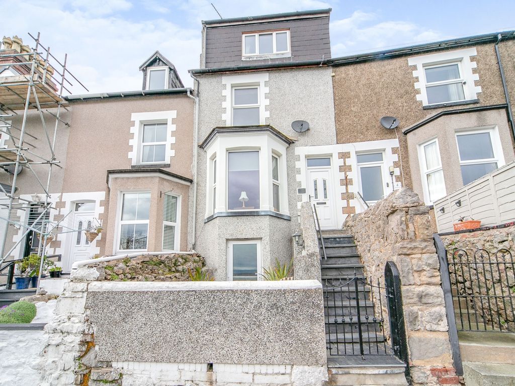 3 bed terraced house for sale in Prospect Terrace, Llandudno, Conwy LL30, £220,000