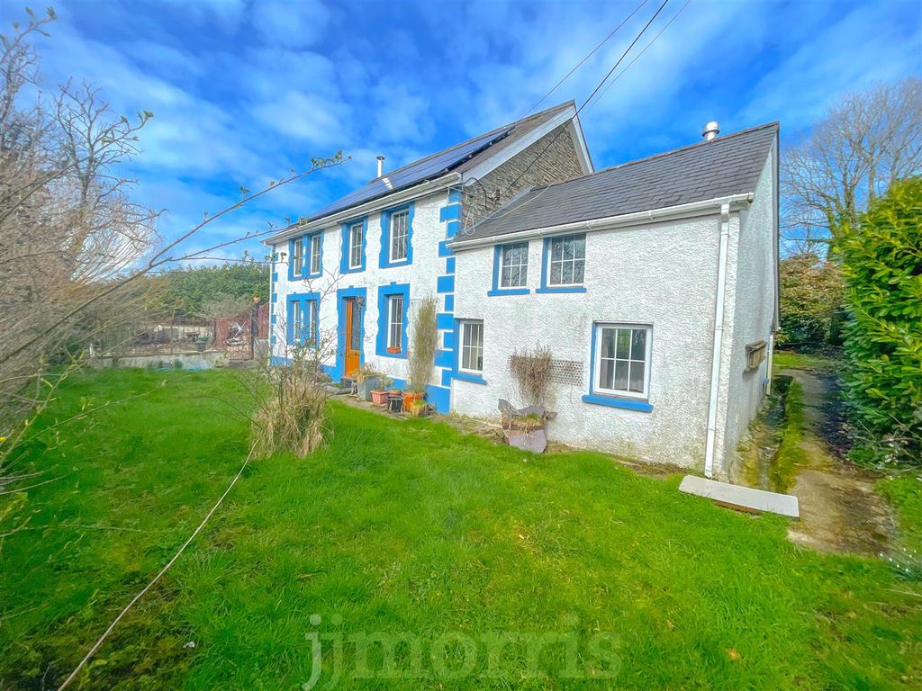 4 bed detached house for sale in Cwm Cou, Newcastle Emlyn SA38, £299,950
