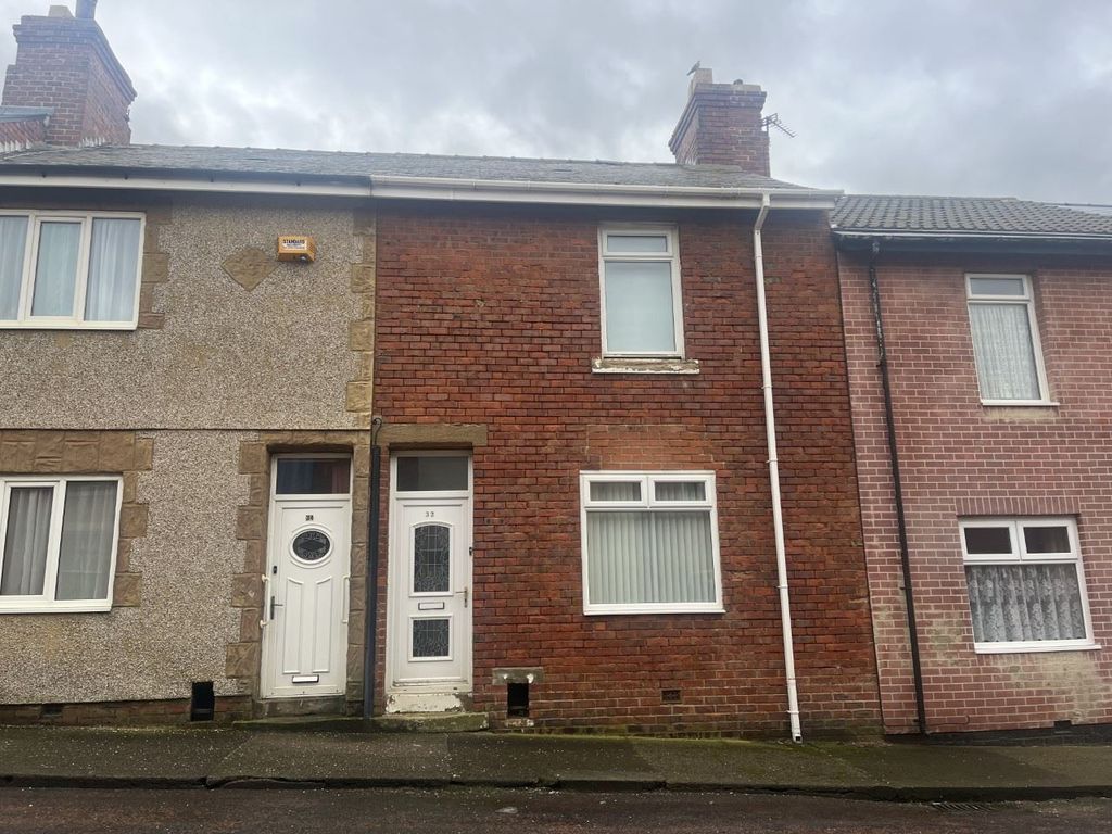 2 bed terraced house for sale in Worsdell Street, Cambois, Blyth NE24, £50,000
