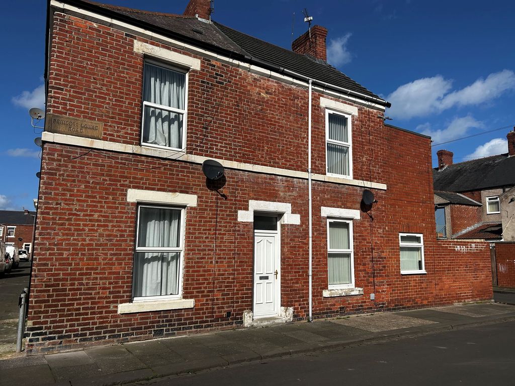 2 bed terraced house for sale in Princess Louise Road, Blyth NE24, £70,000