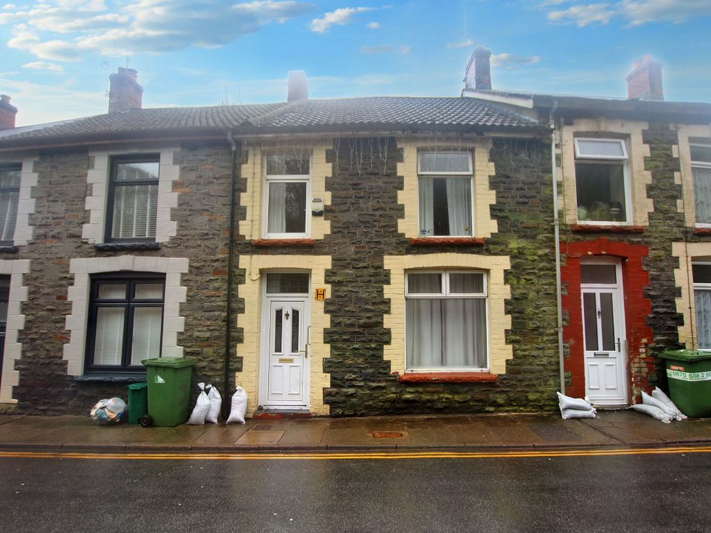 3 bed terraced house for sale in Clydach Terrace, Ynysybwl, Pontypridd CF37, £75,950