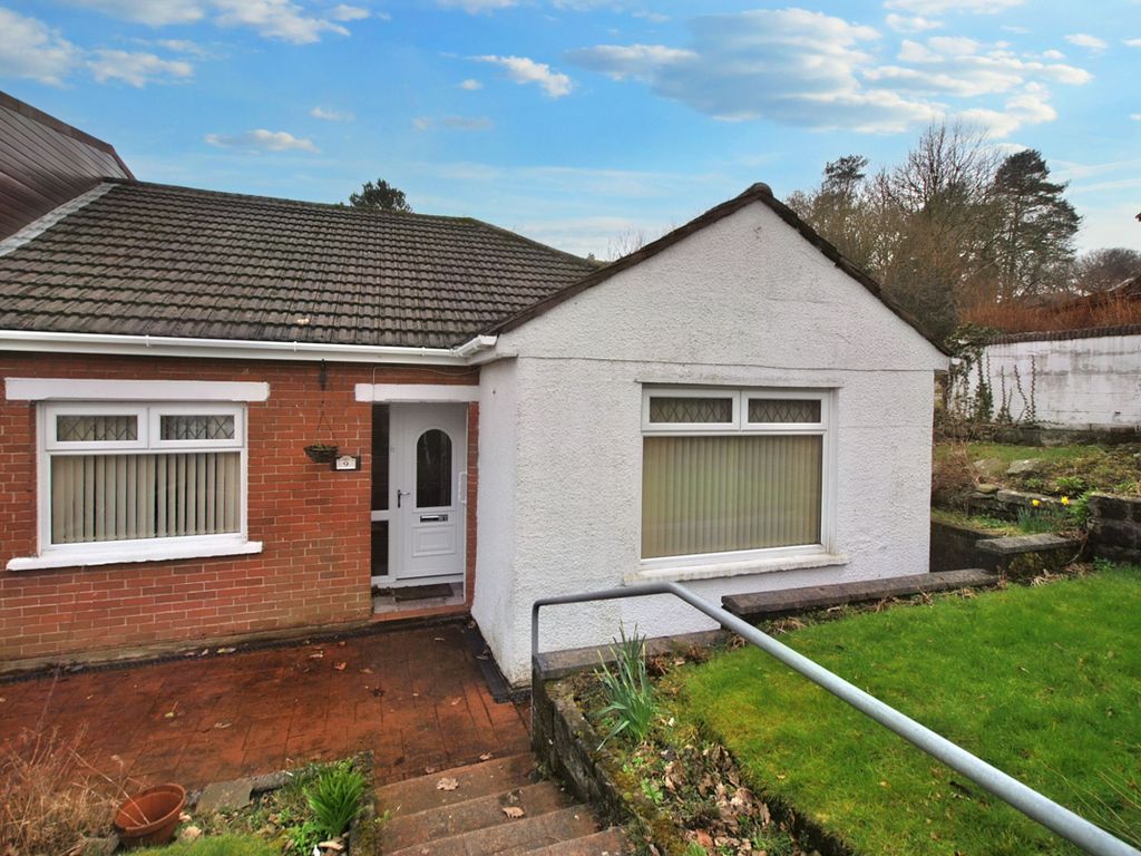 2 bed semi-detached bungalow for sale in Park Drive, Bargoed CF81, £215,000