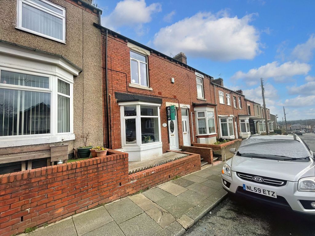 2 bed terraced house for sale in Highcliffe Terrace, Ferryhill DL17, £75,000