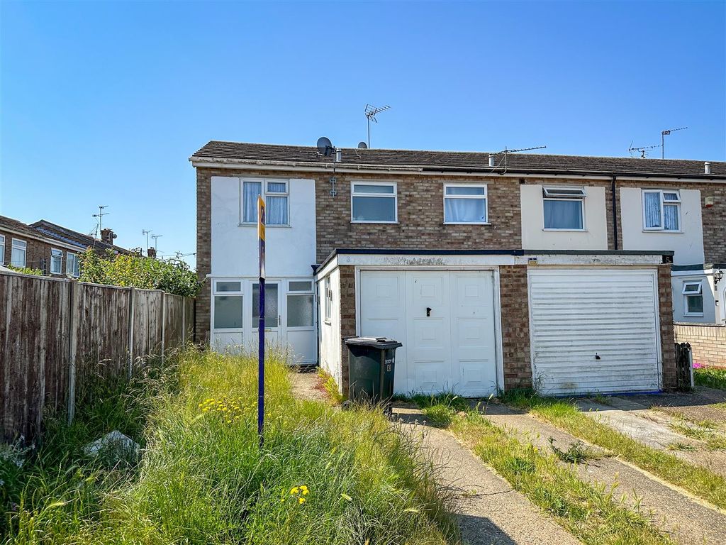 3 bed end terrace house for sale in Sycamore Way, Clacton-On-Sea CO15, £210,000