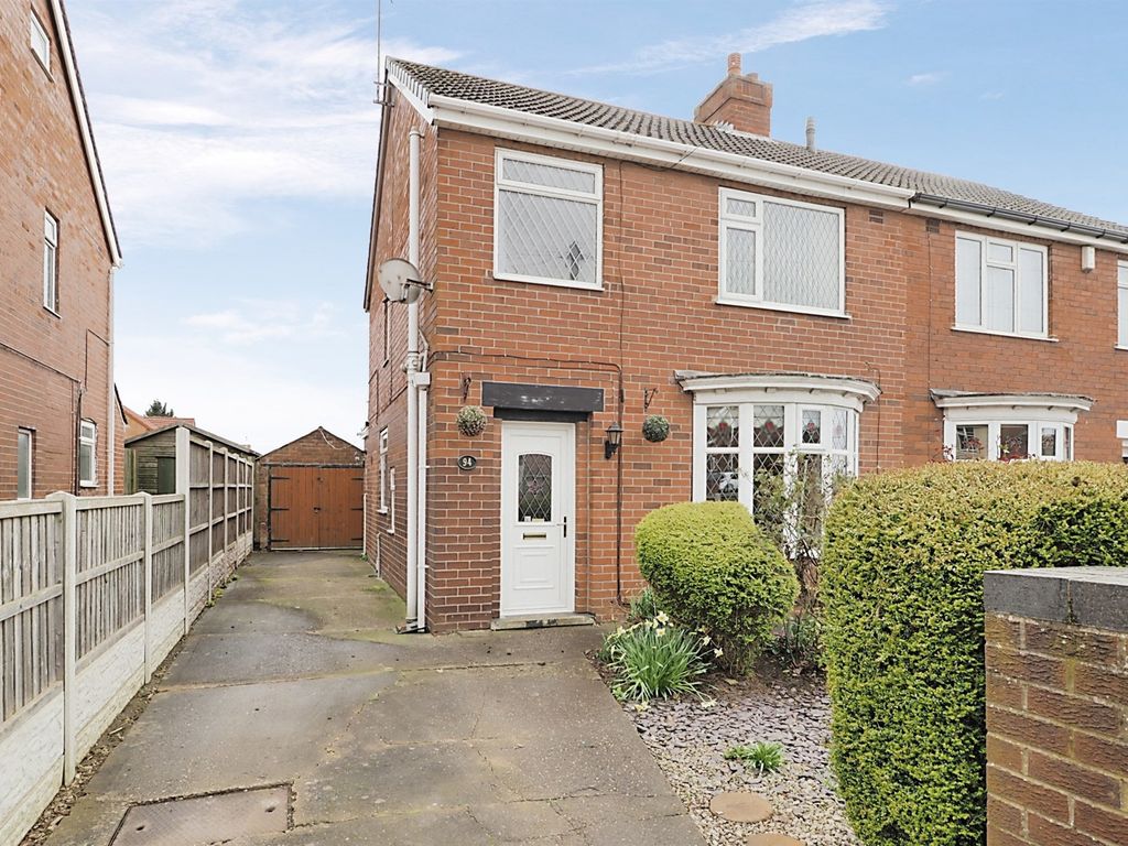 3 bed semi-detached house for sale in Burringham Road, Scunthorpe DN17, £149,950