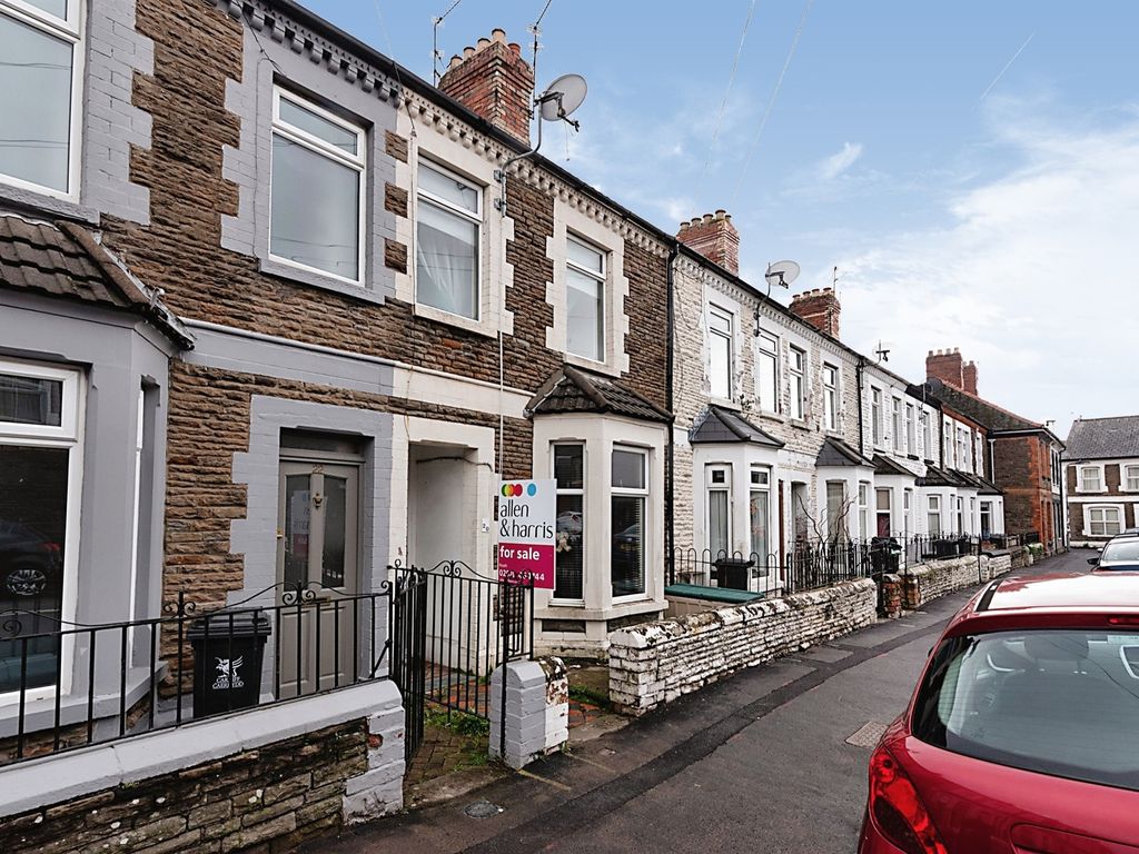 3 bed terraced house for sale in Cottrell Road, Roath, Cardiff CF24, £155,000