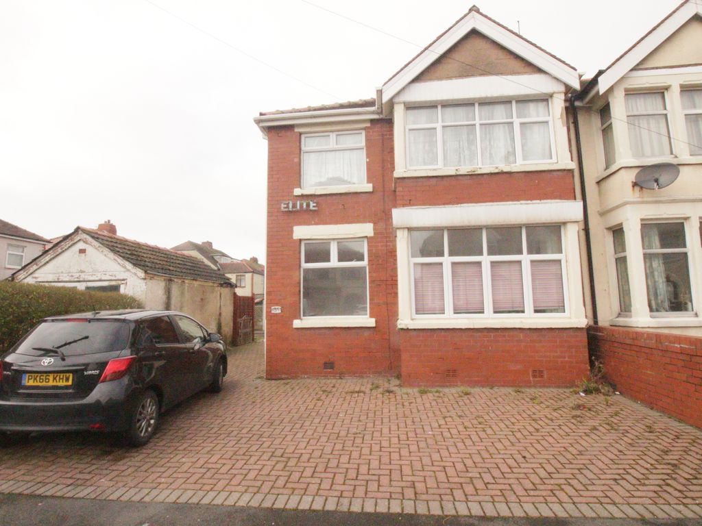 4 bed semi-detached house for sale in Magdalen Road, Thornton-Cleveleys FY5, £115,000