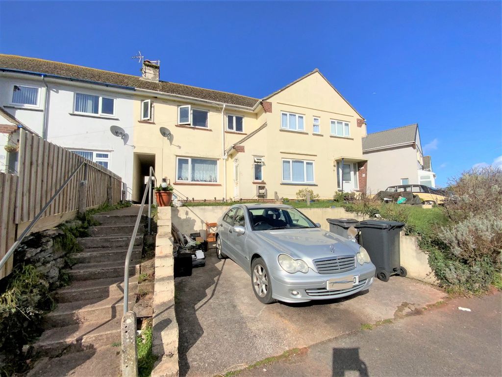 3 bed terraced house for sale in Belfield Road, Paignton TQ3, £199,950