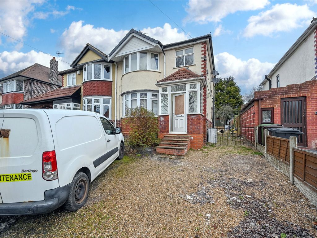 3 bed semi-detached house for sale in Darlaston Lane, Bilston, Wolverhampton, West Midlands WV14, £155,000