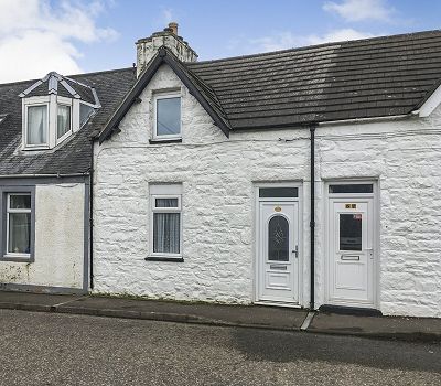 1 bed terraced house for sale in 65 Main Street, Kirkcowan DG8, £75,000