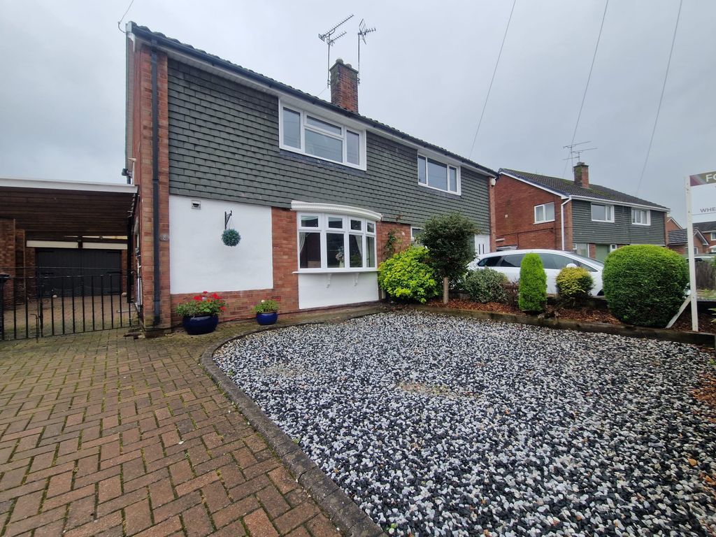 3 bed semi-detached house for sale in Woodnoth Drive, Shavington, Crewe CW2, £270,000