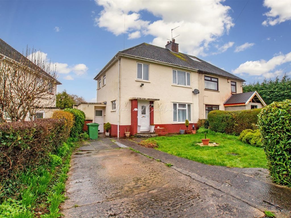 3 bed semi-detached house for sale in Whitland Crescent, Fairwater, Cardiff CF5, £230,000