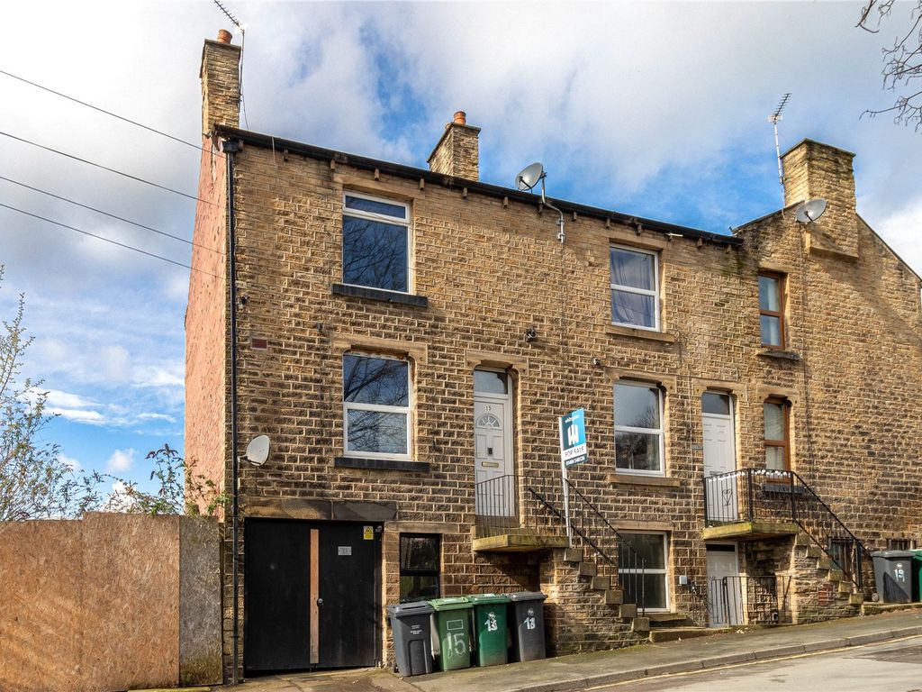 3 bed terraced house for sale in Dowker Street, Milnsbridge, Huddersfield HD3, £110,000