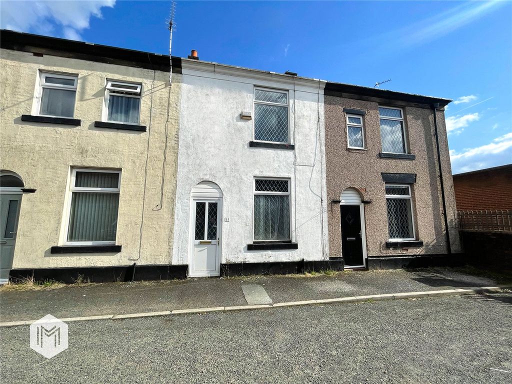 2 bed terraced house for sale in Green Street, Bury, Greater Manchester BL8, £113,000