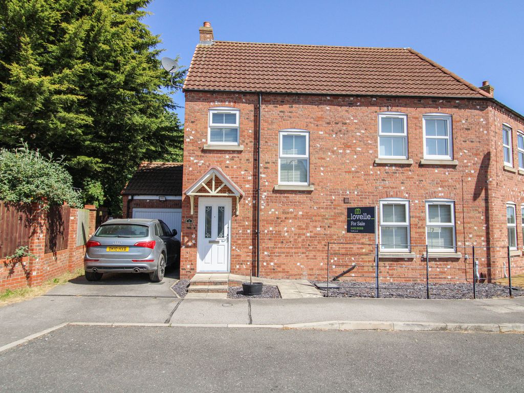 3 bed semi-detached house for sale in Bevers Way, Holton-Le-Clay DN36, £190,000