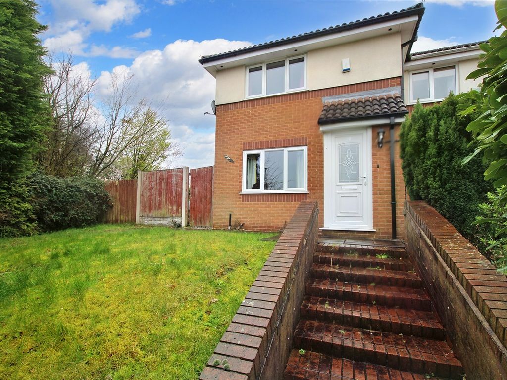 2 bed semi-detached house for sale in Whittlewood Close, Birchwood, Warrington WA3, £180,000