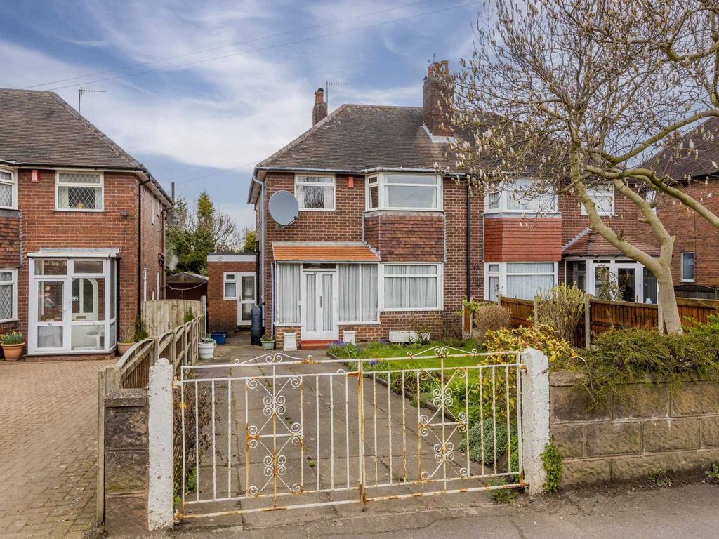 3 bed semi-detached house for sale in Keele Road, Newcastle Under Lyme ST5, £220,000