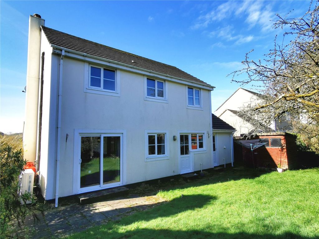 3 bed detached house for sale in Dunstan Close, St. Dennis, St. Austell, Cornwall PL26, £280,000
