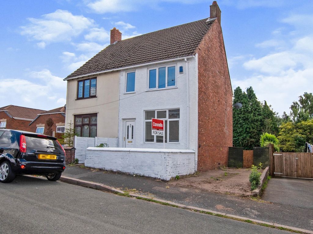 3 bed semi-detached house for sale in Ebenezer Street, Hednesford, Cannock WS12, £160,000