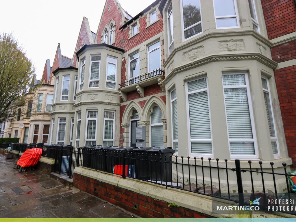 1 bed flat for sale in Connaught Road, Roath, Cardiff CF24, £159,950