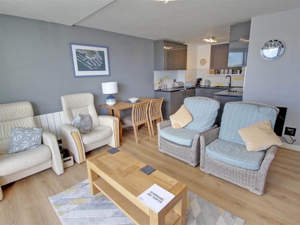 1 bed flat for sale in Ocean Court, Richmond Walk, Stonehouse PL1, £240,000