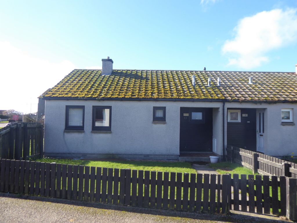 1 bed semi-detached bungalow for sale in Rockall Place, Lossiemouth IV31, £115,000