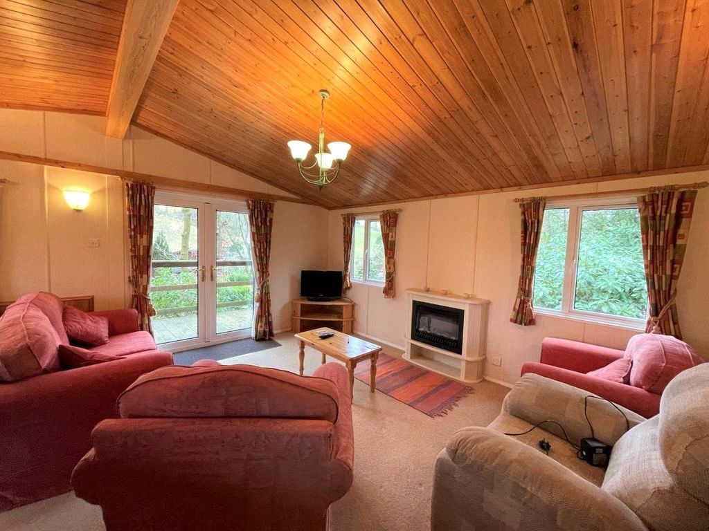 2 bed mobile/park home for sale in Bluebell Wood, Plas Dolguog, Machynlleth SY20, £56,000