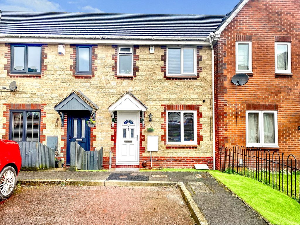 2 bed terraced house for sale in Longtown Grove, Newport NP10, £189,950