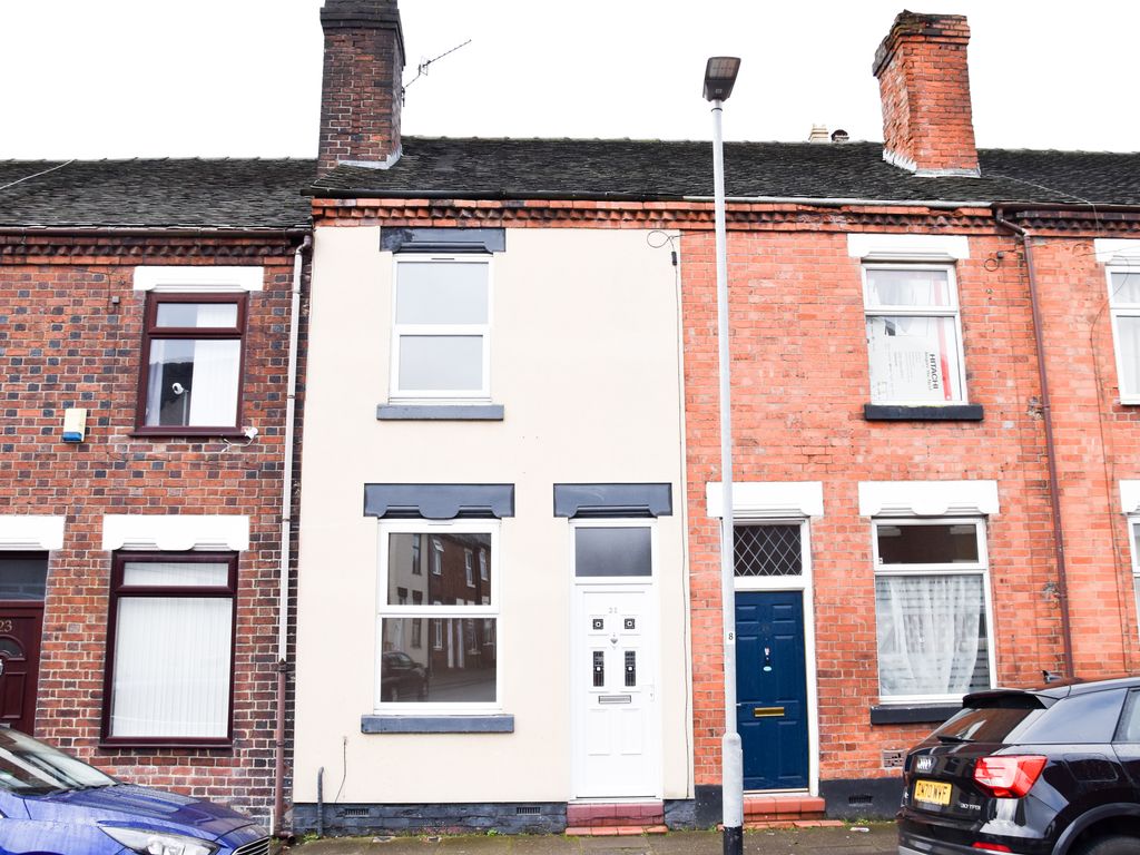 2 bed terraced house for sale in Packett Street, Fenton, Stoke-On-Trent ST4, £85,000