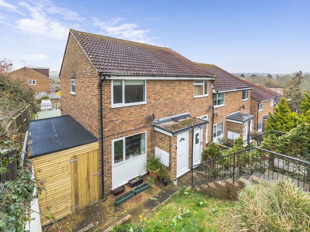 2 bed end terrace house for sale in Teg Close, Portslade BN41, £325,000