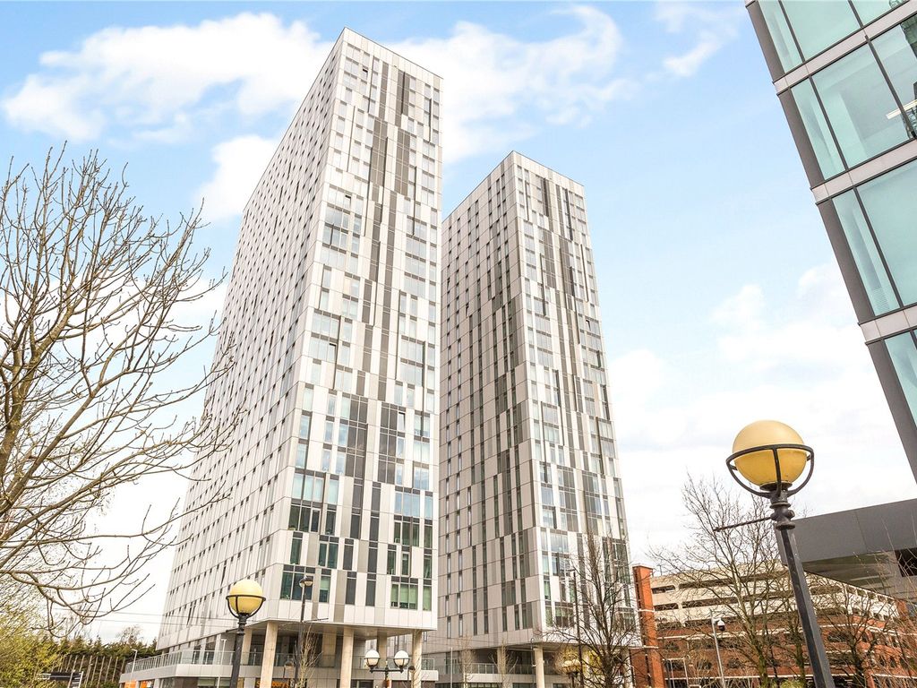1 bed flat for sale in Michigan Avenue, Salford, Greater Manchester M50, £140,000