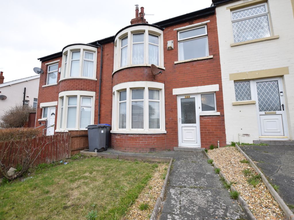 3 bed terraced house for sale in Park Road, Blackpool FY1, £75,000