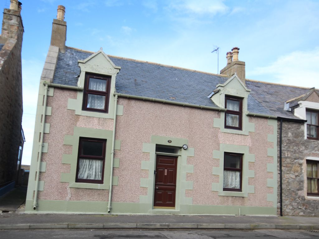 3 bed semi-detached house for sale in 19 Commercial Street, Findochty AB56, £135,000