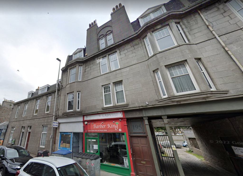 1 bed flat for sale in Flat 5, 195 King Street, Aberdeen AB24, £55,000