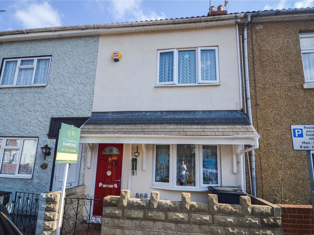 2 bed terraced house for sale in Tennyson Street, Town Centre, Swindon SN1, £232,500