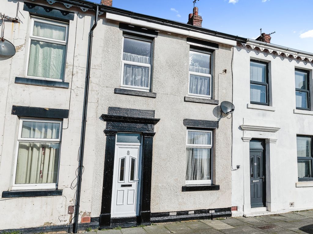 2 bed terraced house for sale in Enfield Road, Blackpool FY1, £75,000