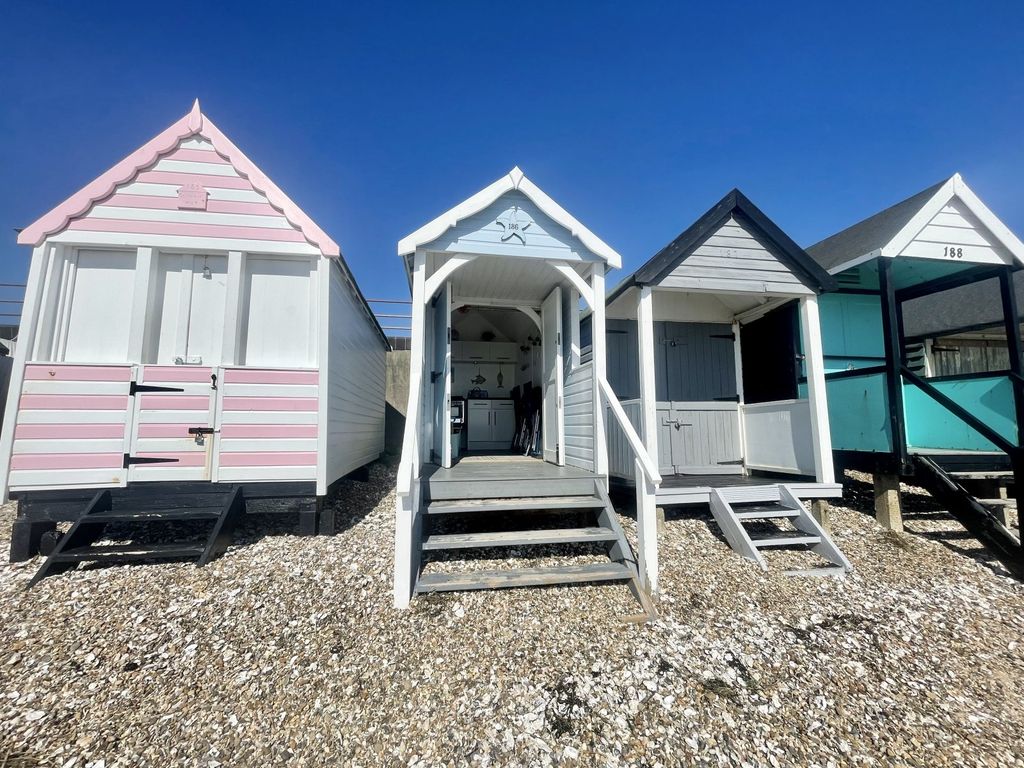 Detached house for sale in Beach Hut 186, Thorpe Bay, Essex SS1, £92,500
