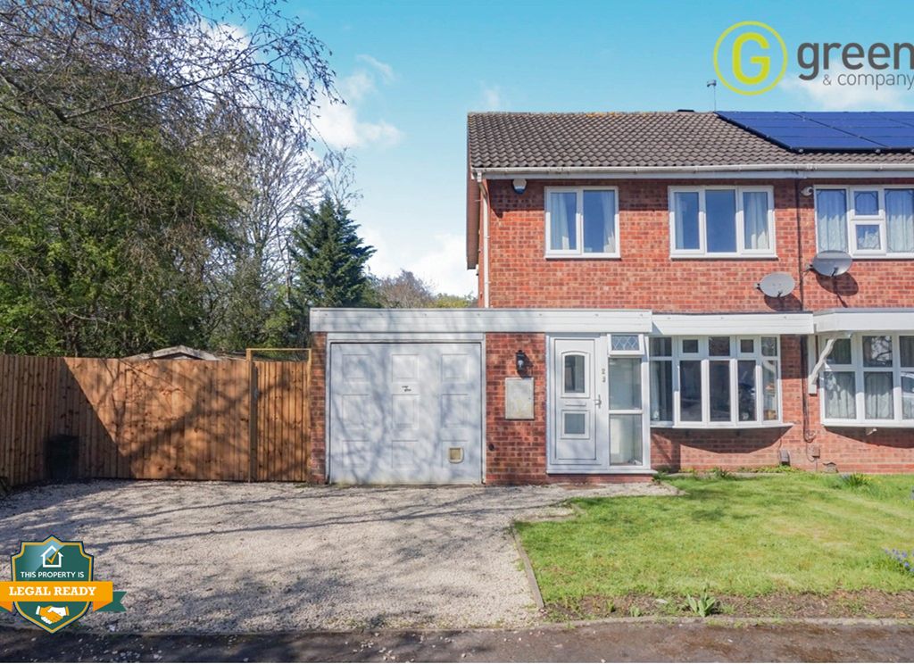 3 bed semi-detached house for sale in Oxstall Close, Sutton Coldfield, Birmingham B76, £270,000