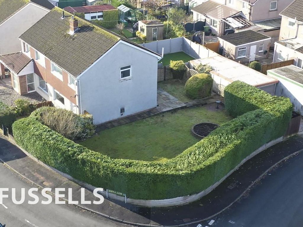 3 bed semi-detached house for sale in Vanfield Close, Caerphilly CF83, £270,000