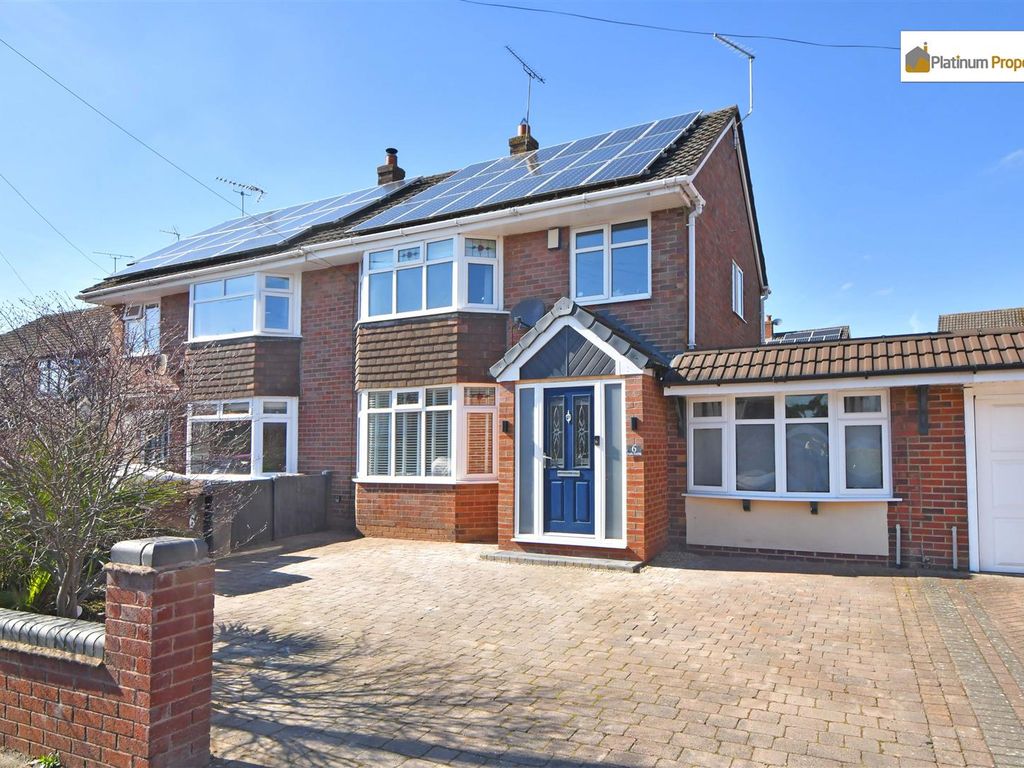 3 bed semi-detached house for sale in Penk Road, Forsbrook ST11, £265,000