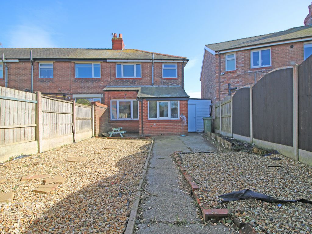 3 bed terraced house for sale in Rutland Avenue, Fleetwood FY7, £129,950